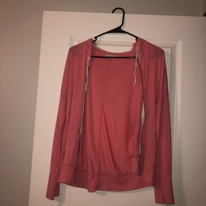 Pink hollister jacket